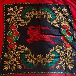 Burberrys Burberry Vintage Silk Scarf